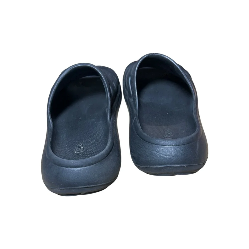 UGG Sport Yeah Black EVA Platform Slide Sandals Mens 10 Womens 12 1126811